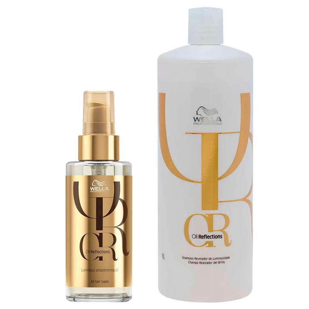 Wella Professionals Oil Reflections Kit – Shampoo + Óleo - 1