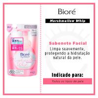 Bioré Marshmallow Whip Moisture Kit – Sabonete Líquido Facial 150ml + Refil 130ml - 3