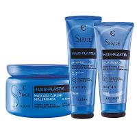 Eudora Siage Hair-Plastia Kit - Shampoo + Condicionador + Máscara - 1