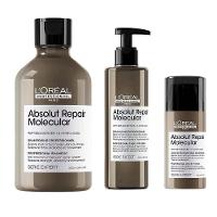 L'Oreal Professionnel Absolut Repair Molecular Kit – Shampoo + Leave-in + Sérum - 1