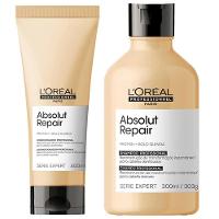 L'oréal Professionnel Absolut Repair Gold Quinoa + Protein Kit – Shampoo + Condicionador - 1
