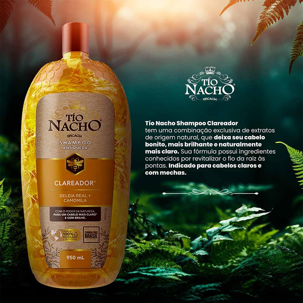 Tio Nacho Shampoo Clareador - 3