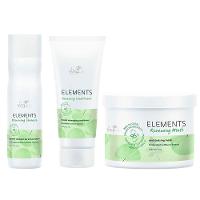 Wella Professionals Elements Renewing Kit – Shampoo + Máscara + Condicionador - 1