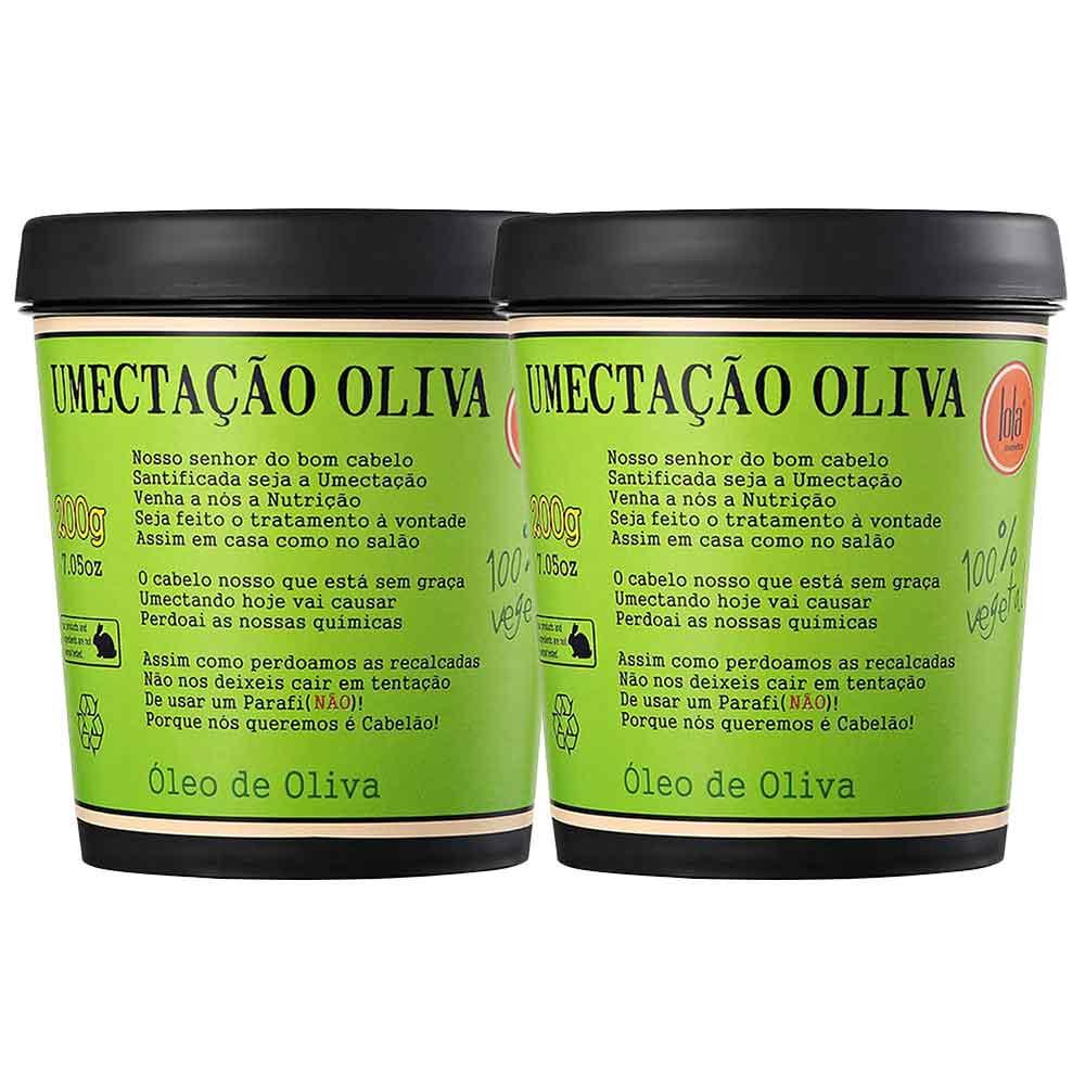 Lola Cosmetics Umectação Oliva Kit com 2 Máscaras Capilares - 1