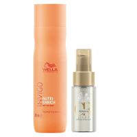 Wella Professionals Invigo Nutri-Enrich Kit – Shampoo + Óleo Capilar Light - 1
