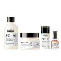 L'oréal Professionnel Metal Detox Kit – Shampoo + Máscara + Leave-In + Óleo Capilar - 1