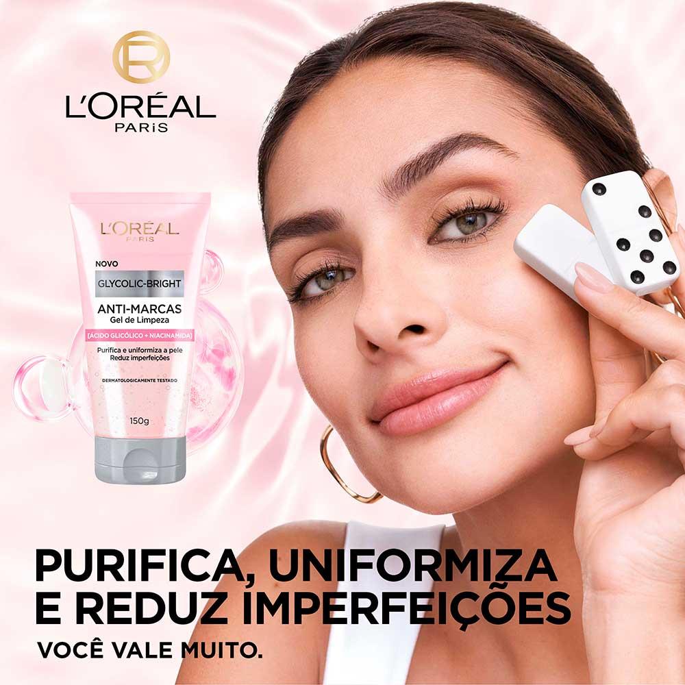 L'Oréal Paris Glycolic Bright Kit – Gel Facial Creme Dia + Gel Facial Creme Noite - 6