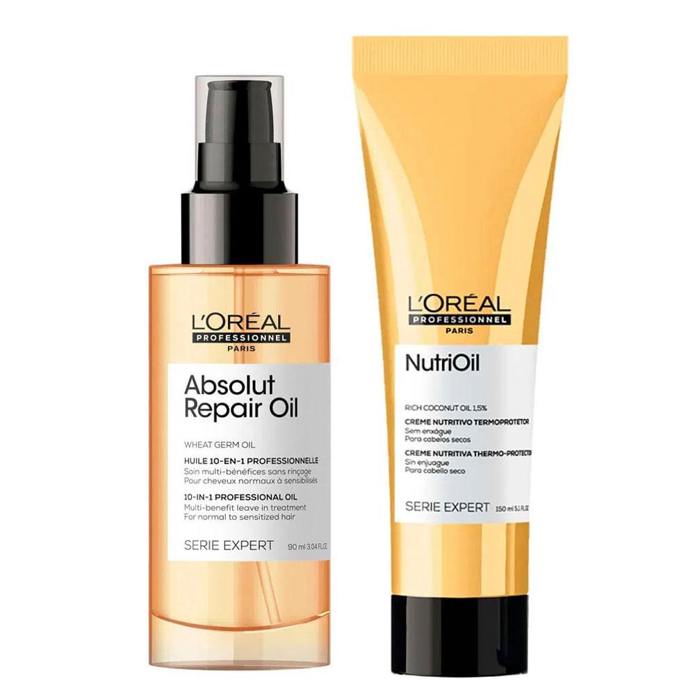 L'Oréal Professionnel Kit – Óleo Capilar + Leave-In - 1