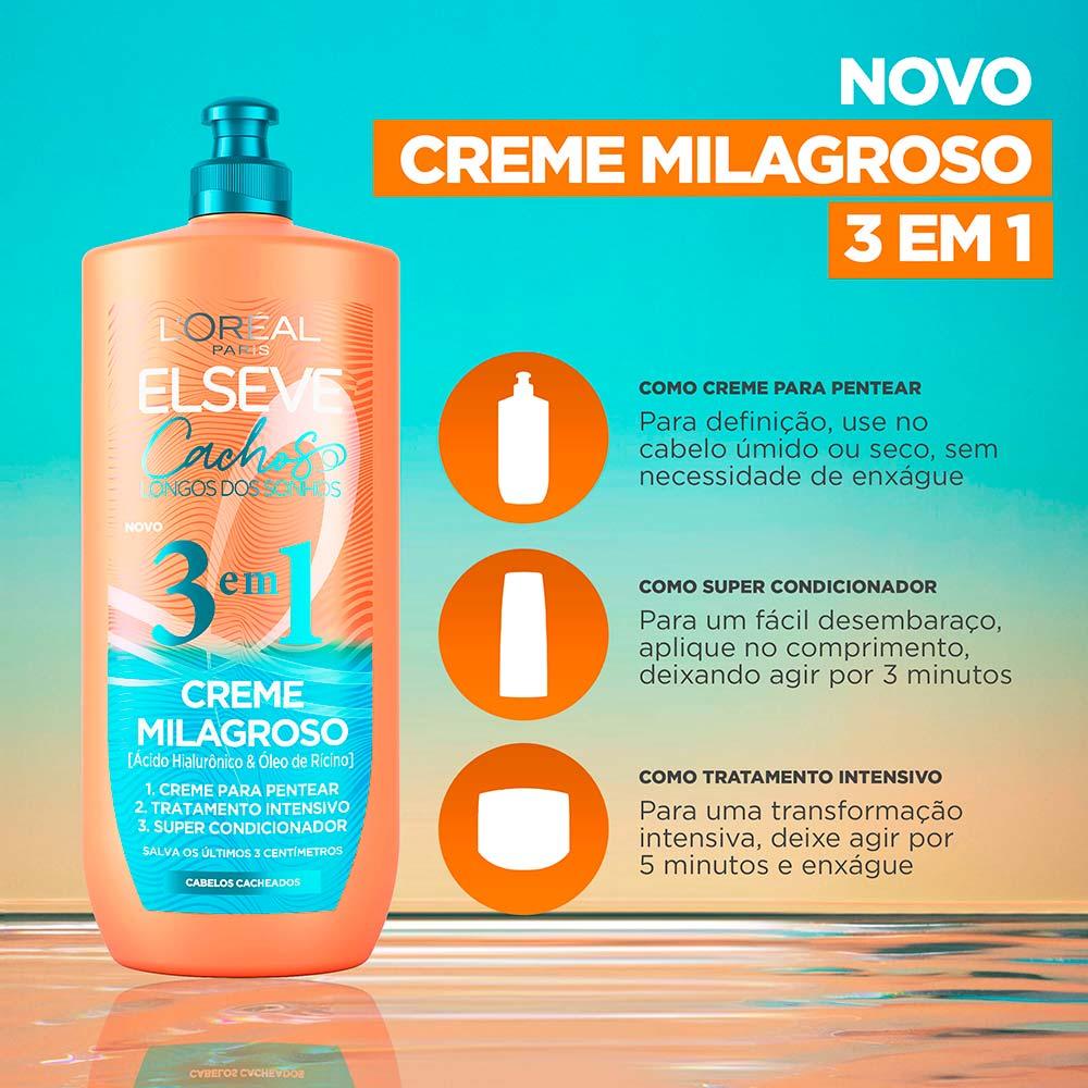 L’Oréal Paris Antioleosidade + Cachos Kit – Gel de Limpeza Facial + Protetor Solar Facial FPS60 + Creme Noturno + Creme 3 em 1 - 6