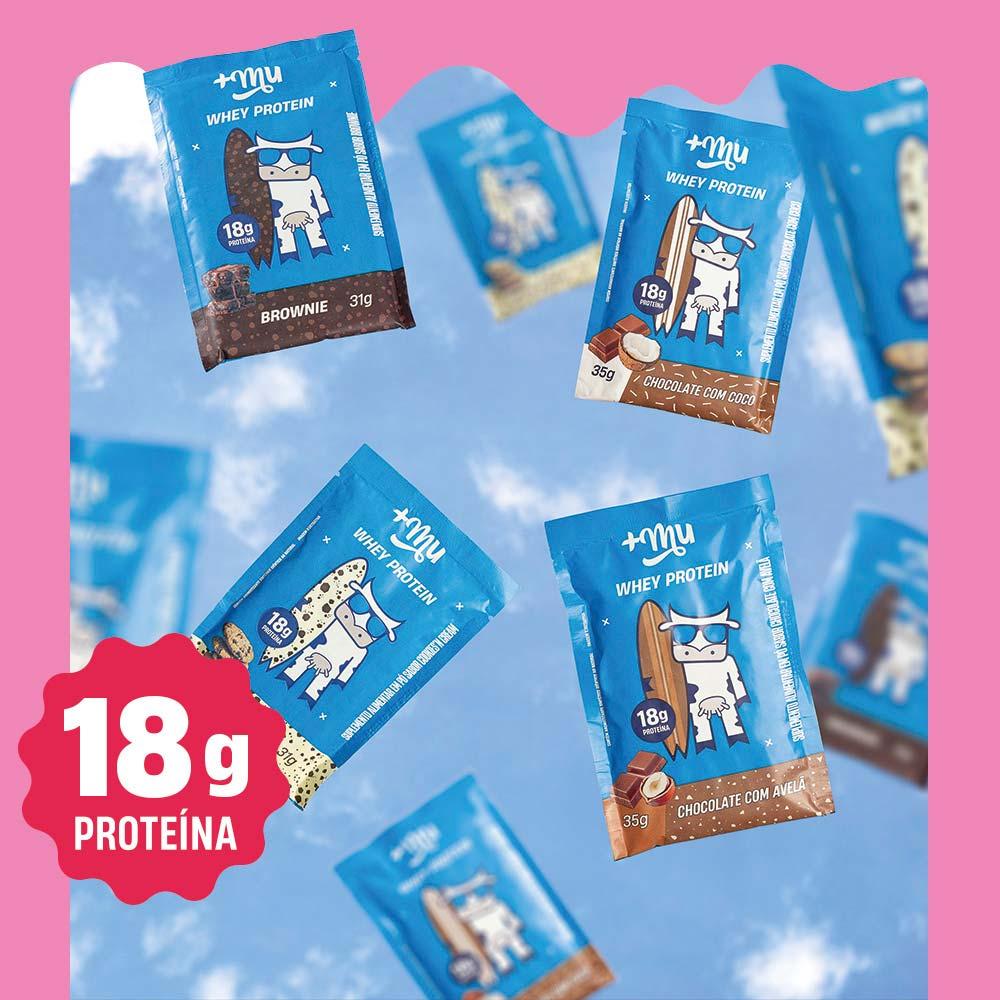 Display Whey Concentrado Mais Mu Cookies - 3