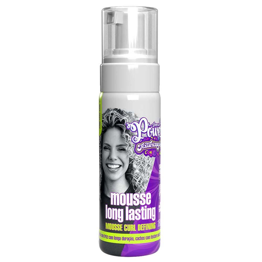 Soul Power Long Lasting Curl Defining Texturizações Mousse - 1