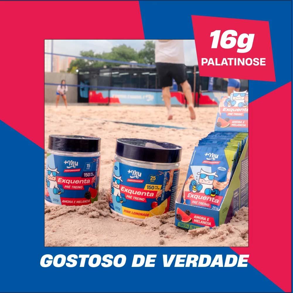 Display Pré Treino em Sachê Exquenta Mais Mu Performance Amora - 5