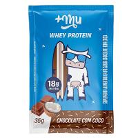 Display Whey Concentrado Mais Mu Chocolate com Coco - 2