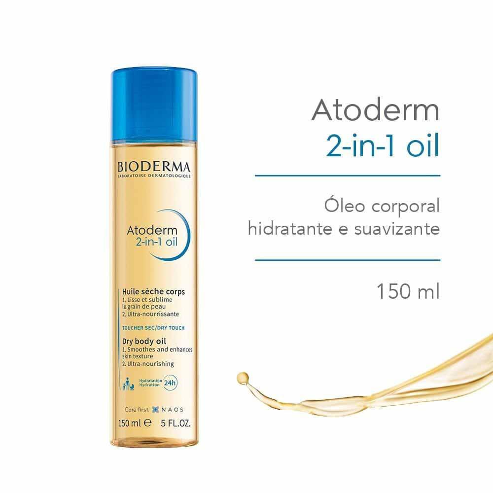 Óleo  Corporal Pós  Banho Bioderma Atoderm 2 em 1 - 2