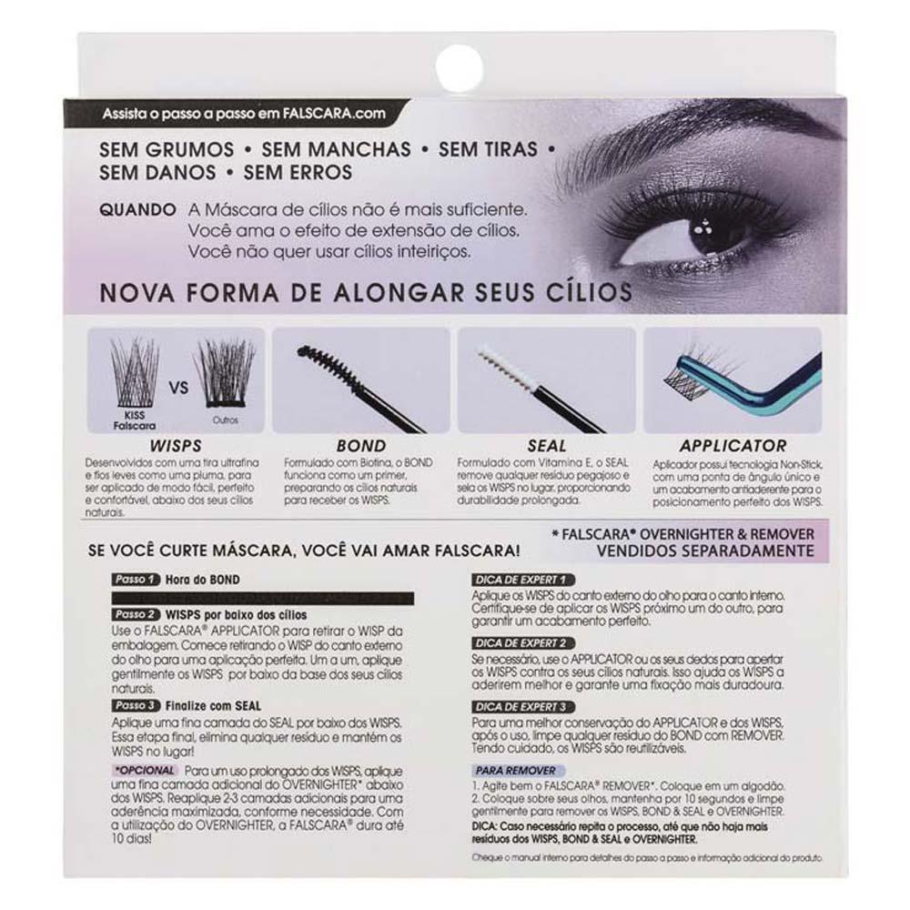 Kiss New York Falscara Kit Essencial Iniciante Cílios Postiços - 2