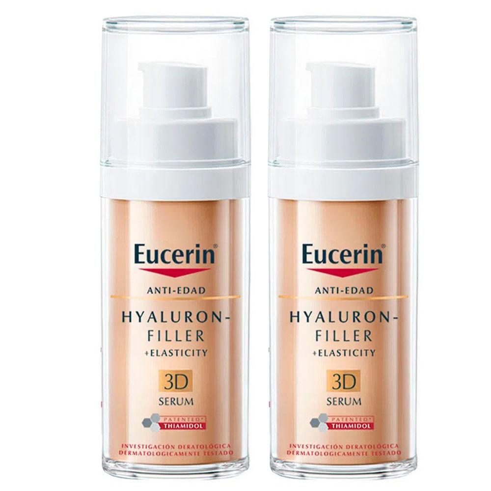 Eucerin Hyaluron-filler Elasticity 3D Kit - Sérum Facial Anti-idade Com 2 Unidades - 1