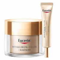Eucerin - Hyaluron-Filler Elasticity Kit – Creme Anti-Rugas Noite + Creme Anti-idade Olhos Para Peles Maduras - 1