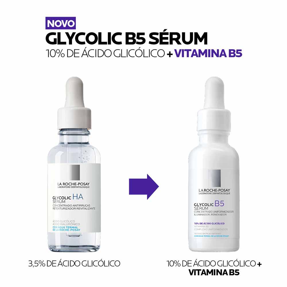 Sérum Facial La Roche-Posay - Glycolic B5 - 13