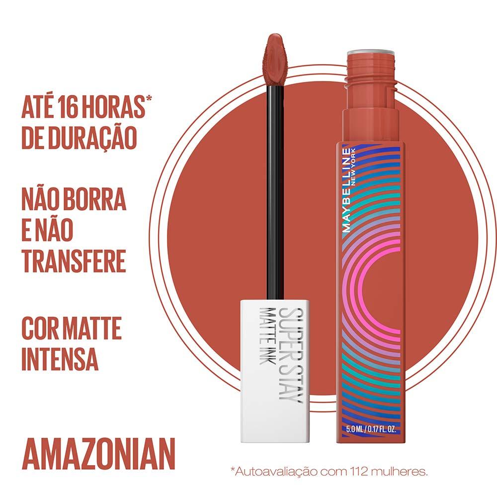 Batom Líquido Super Stay Maybelline - Matte Ink Music Collection - 3