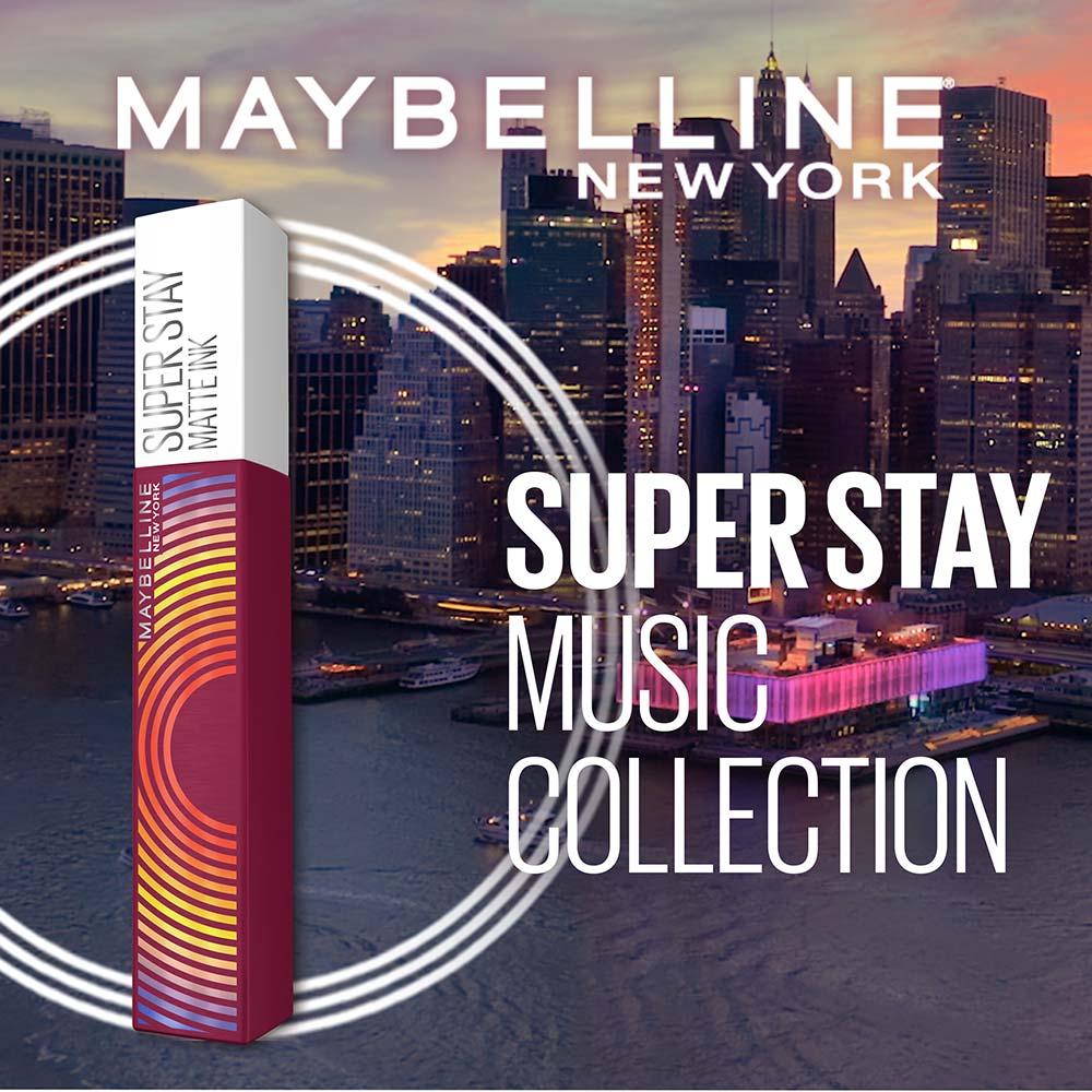 Batom Líquido Super Stay Maybelline - Matte Ink Music Collection - 6