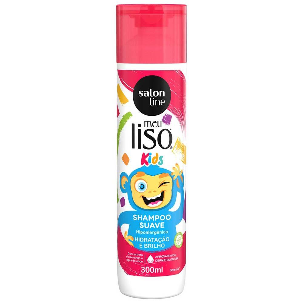 Salon Line Shampoo Meu Liso Kids - Suave Hidratação e Brilho - 1