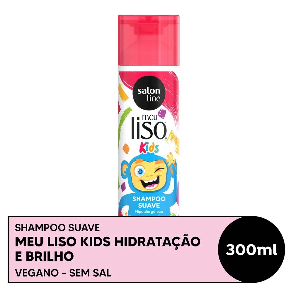 Salon Line Shampoo Meu Liso Kids - Suave Hidratação e Brilho - 2
