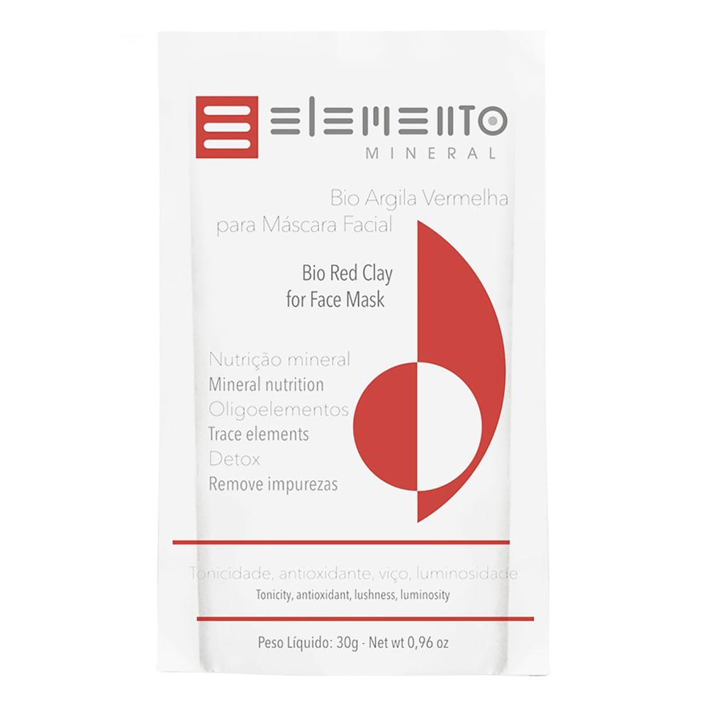 Máscara Facial Elemento Mineral - Argila Vermelha - 1