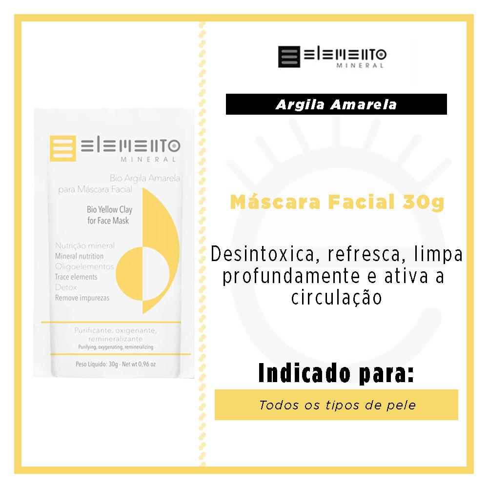Máscara Facial Elemento Mineral - Argila Amarela - 2