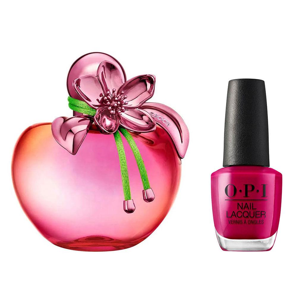 Nina Ricci + O.P.I Kit - Illusion Perfume Feminino Eau de Parfum + Esmalte Cremoso Nail Lacquer - 1