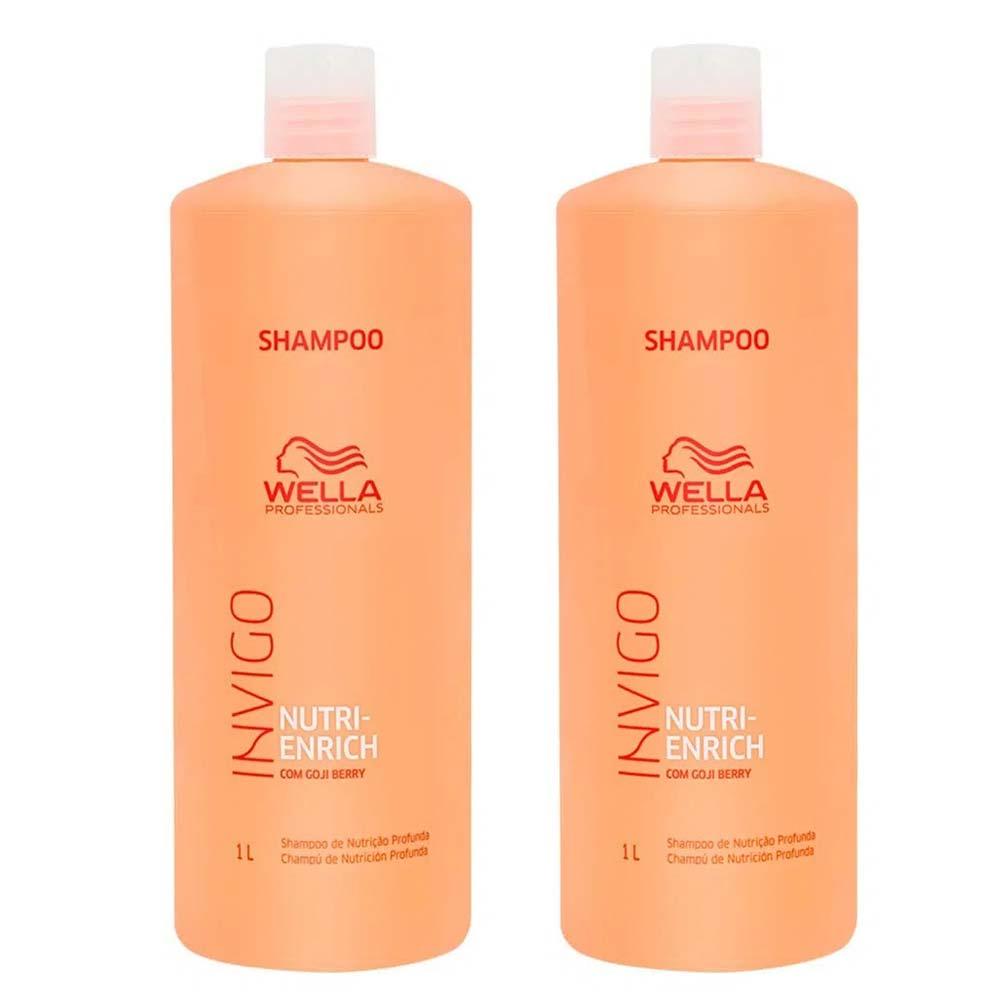 Wella Professionals Invigo Nutri-Enrich Kit – Com Dois Shampoos - 1