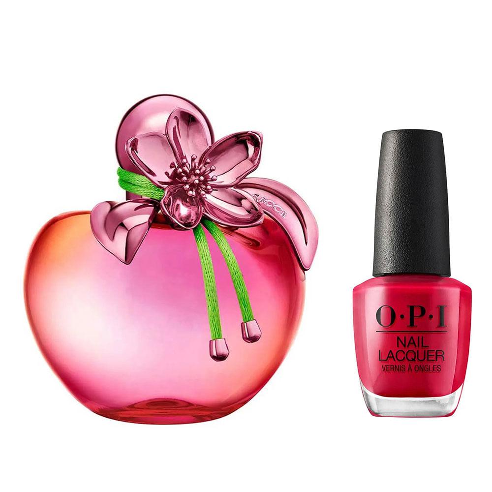 Nina Ricci + O.P.I Kit - Illusion Perfume Feminino Eau de Parfum + Esmalte Cremoso Nail Lacquer - 1