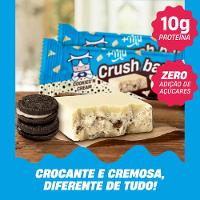 Barrinha de Proteína Crushbar +Mu Cookies'n Cream