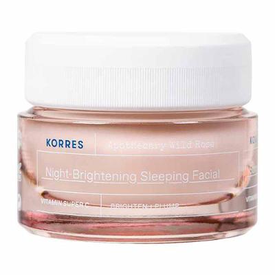 Creme Facial Noturno de Clareamento Korres - Wild Rose
