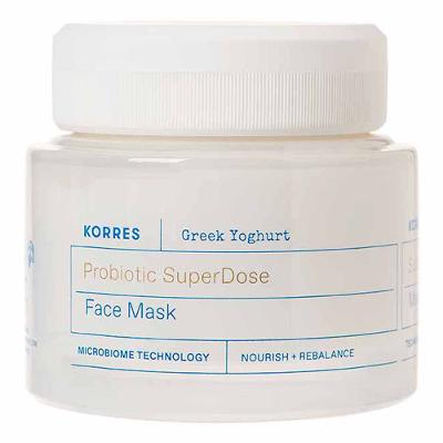 Máscara Facial de Probiótico Korres Greek Yoghurt SuperDose