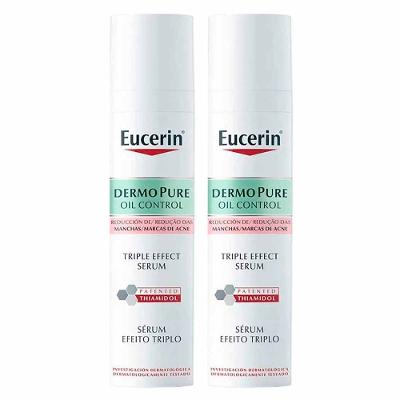 Eucerin DermoPure Oil Control Sérum Facial Kit com 2 Unidades