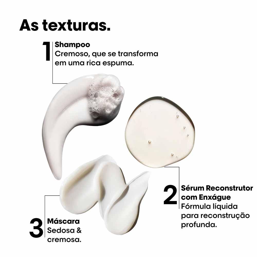 L'Oréal Professionnel Absolut Repair Molecular Kit de Tratamento Capilar: Shampoo + Sérum + Máscara Para Cabelos Danificados a muito Danificados - 2
