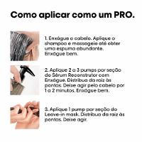 L'Oréal Professionnel Absolut Repair Molecular Kit de Tratamento Capilar: Shampoo + Sérum + Máscara + Leave-in Para Cabelos Danificados - 7
