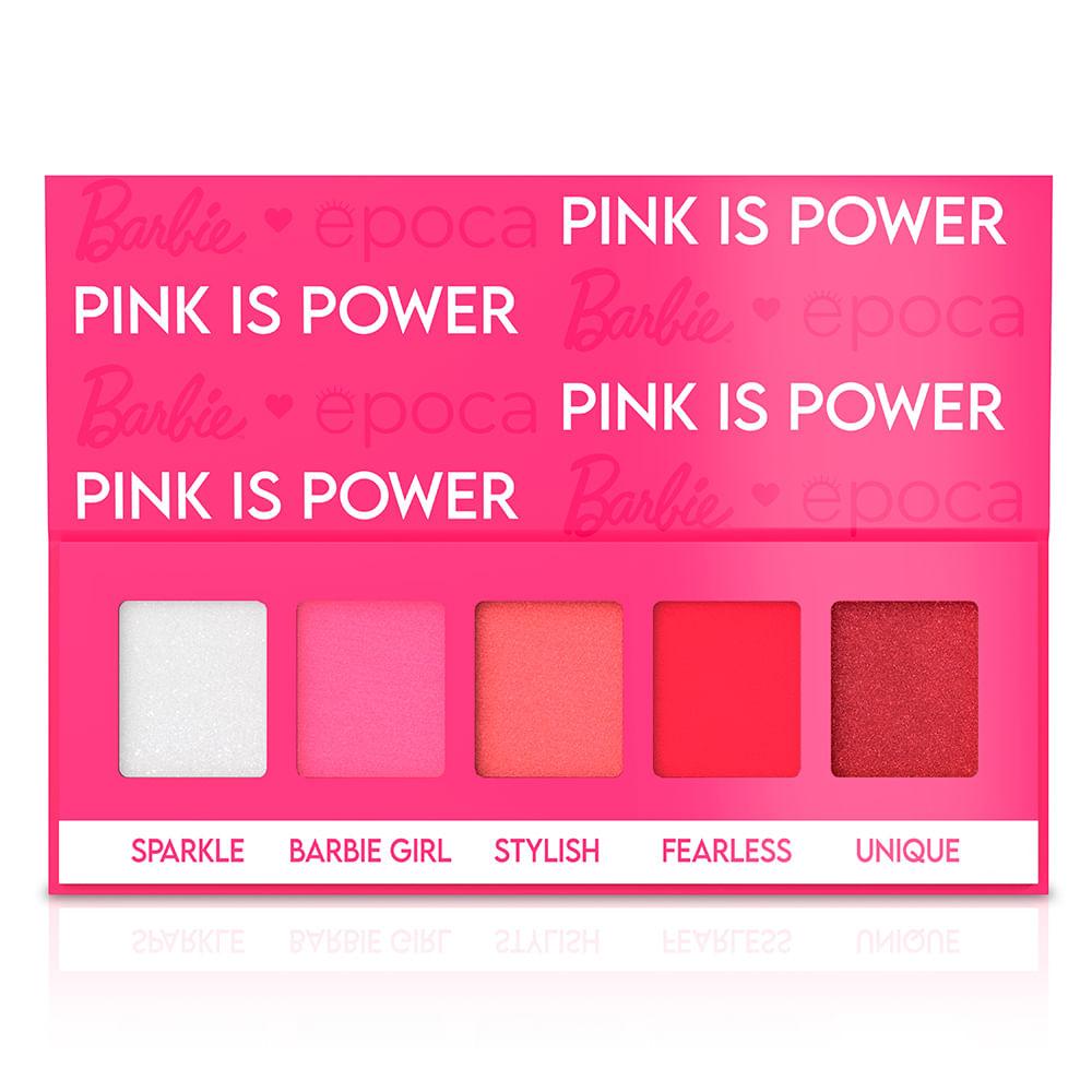 Paleta de Sombras Barbie By Época Pink Is Power Edição Limitada - 1