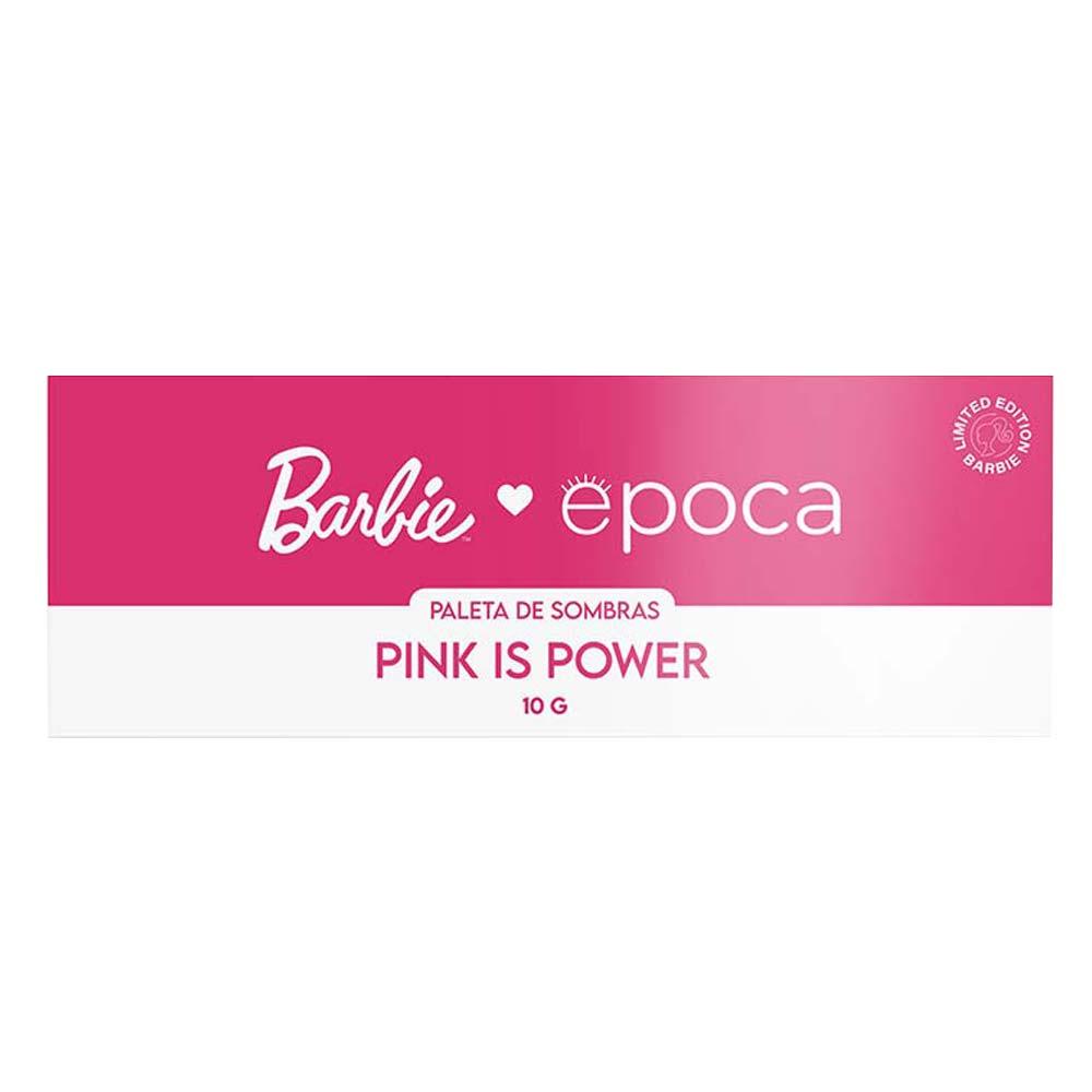 Paleta de Sombras Barbie By Época Pink Is Power Edição Limitada - 3