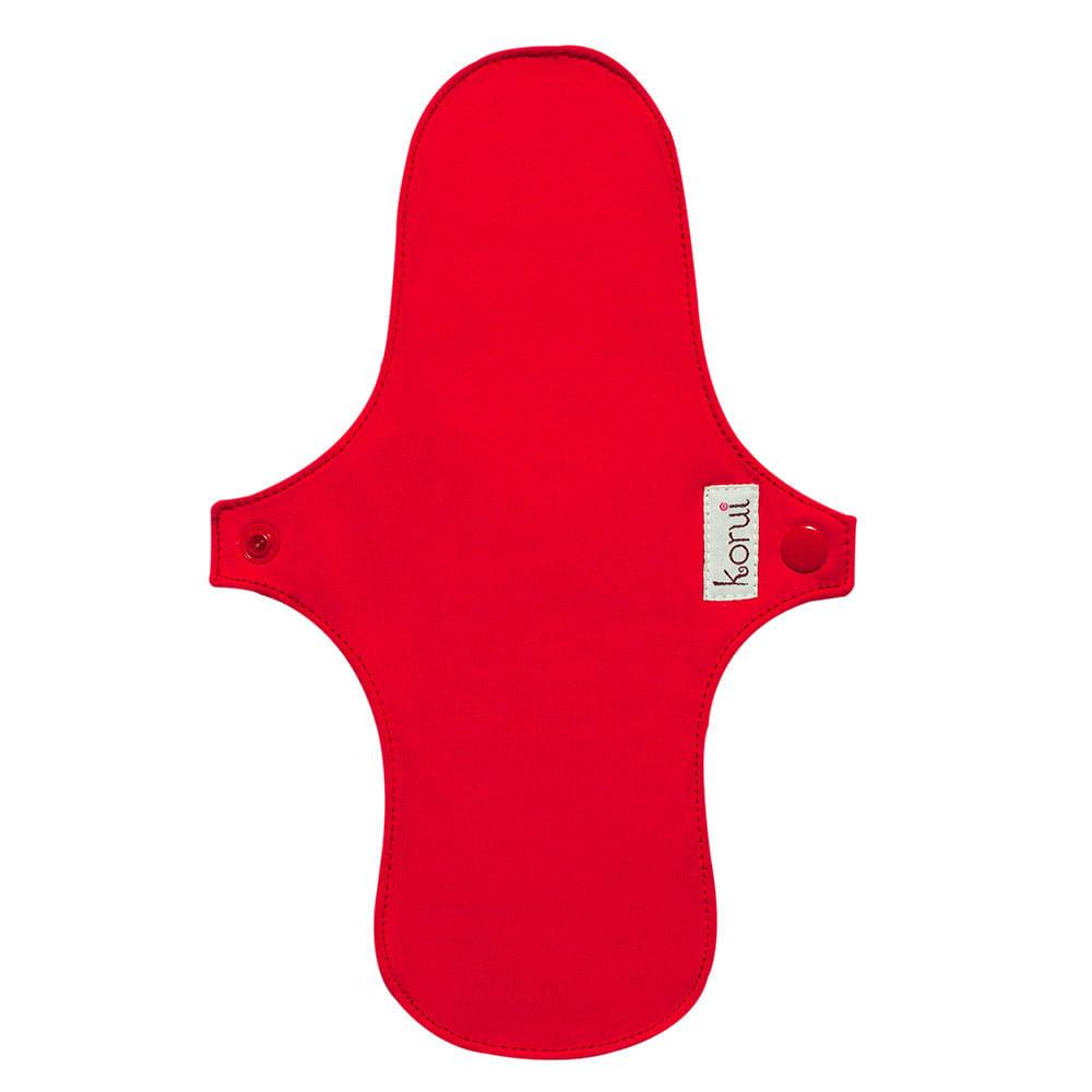Absorvente Noturno de Pano Korui – Fogo Linha Conforto Seco - 1