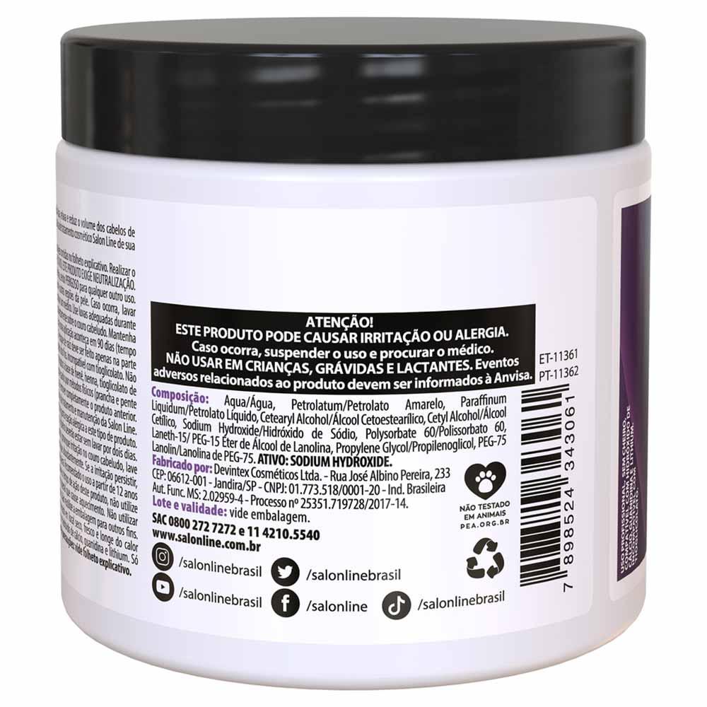 Salon Line Hidróxido de Sódio Lanolina Regular - 3