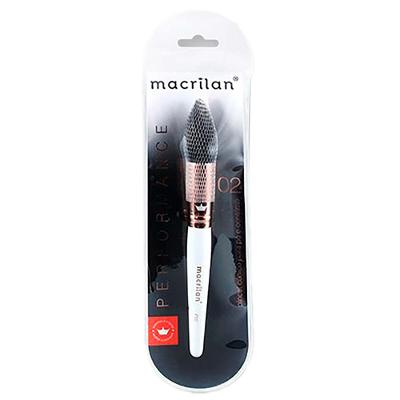 Pincel Conico Para Po E Contorno Macrilan Linha Performance - P02