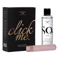 Sophie Click Me Kit – Gel Lubrificante Íntimo So Lub + Vibrador Bullet Valen - 1