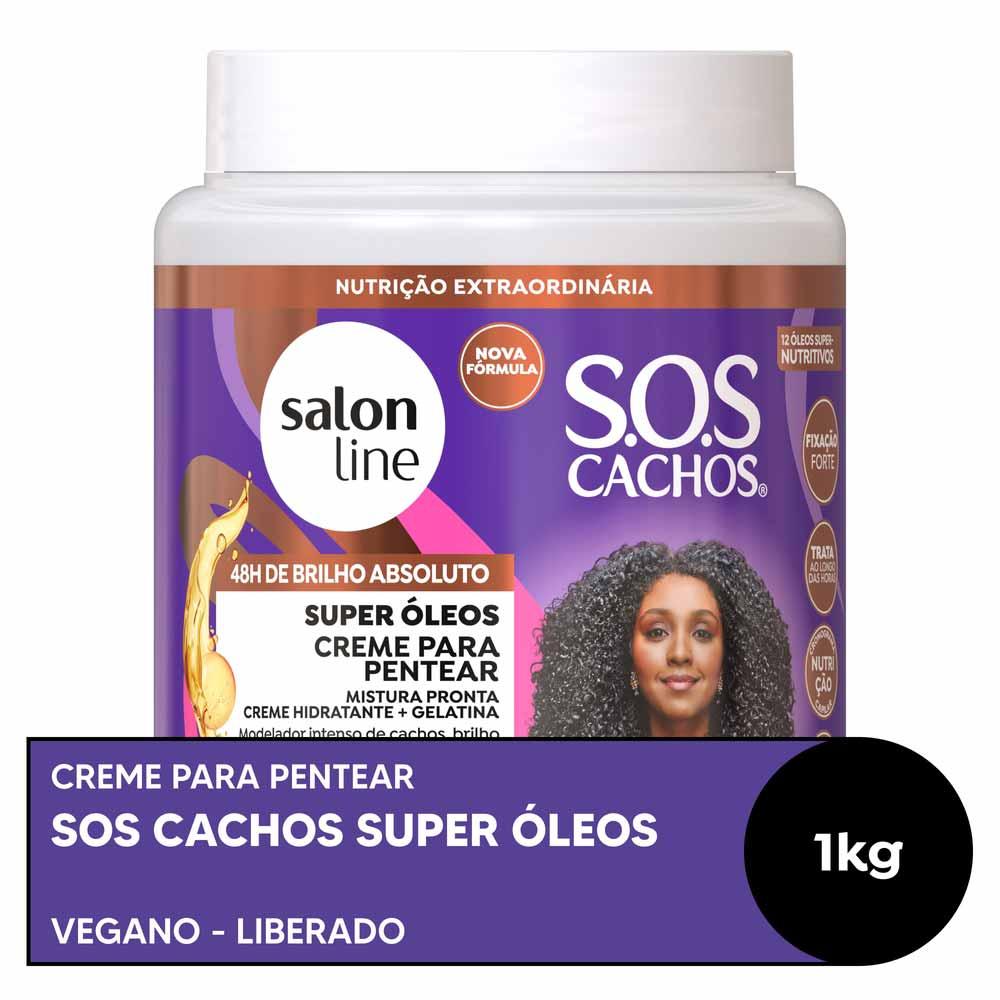 Salon Line SOS Super Óleos Creme de Pentear - 3