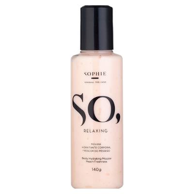 Mousse Hidratante Corporal Sophie Sensual Feelings So Relaxing - Frescor de Pêssego