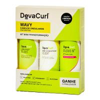 Deva Curl Deligth Kit - Shampoo + Condicionador + Leave-in - 1