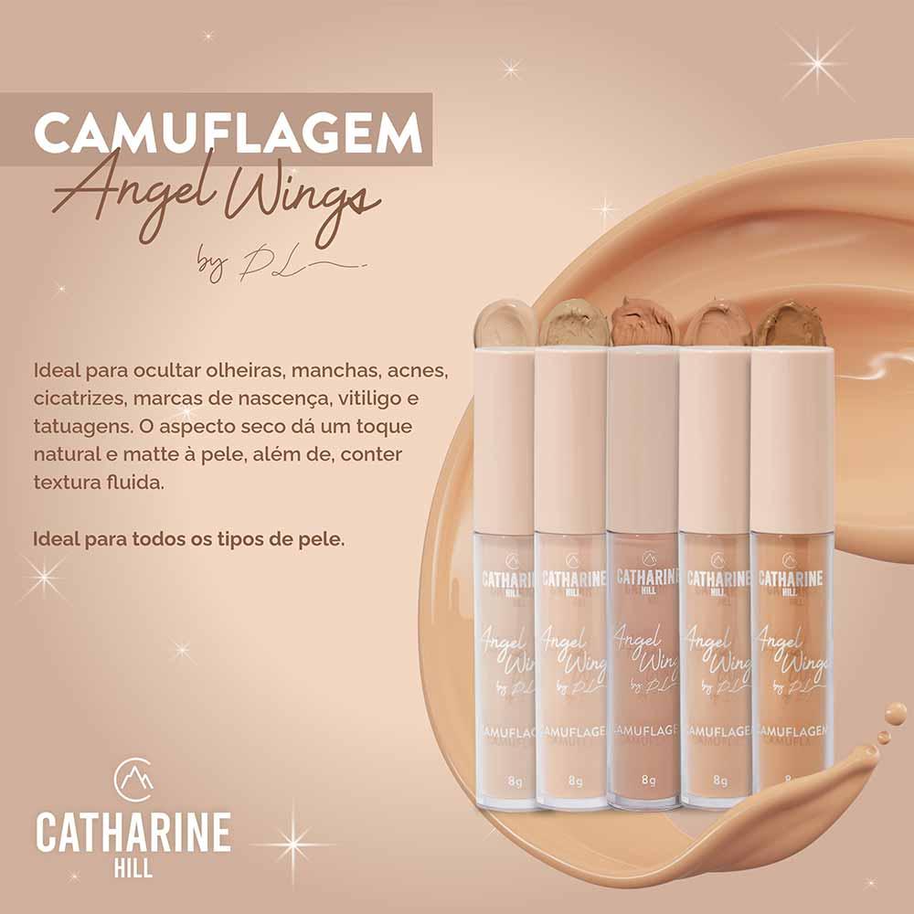 Corretivo Líquido de Alta Cobertura Catharine Hill Angel Wings - Camuflagem 8g - 7