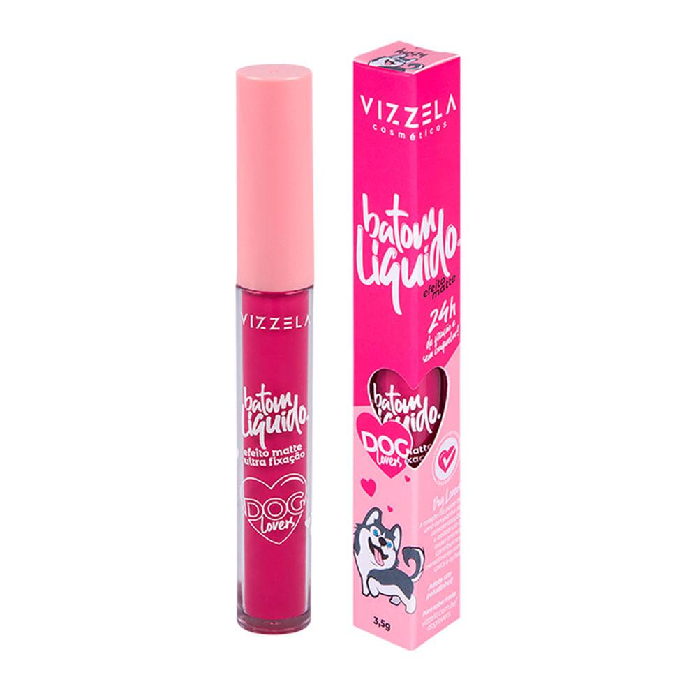 Batom Líquido Vizzela Dog Lovers - 4
