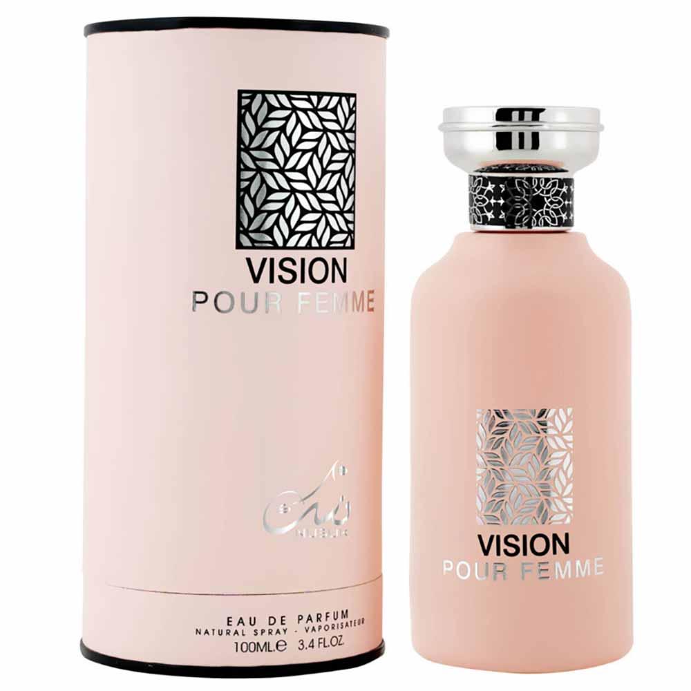 Perfume Árabe Vision Pour Femme Nuzuk Eau de Parfum Feminino - 2