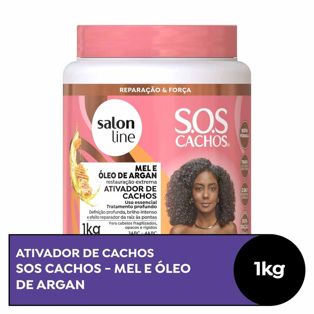 Salon Line SOS Mel e Óleo de Argan Ativador - 3